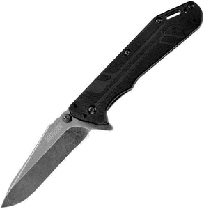 Kershaw 8" Thermite Spanto Assist Open A/O Folding Knife Pocket Black G10