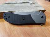 Kershaw Scrambler Assist Open Folding Knife  Drop Point with Speed Safe - 3890
