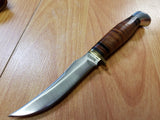 Marbles Small Hunter 6.25" Fixed Blade Knife w/Leather Handle 396