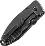 CRKT Squid Framelock Folding Pocket Knife  Drop Pt Black Blade - 2490ks