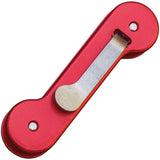KeyBar Red Aluminum Handle Holds 12 Keys 227