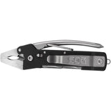 SOG Micro ToolClip Black GRN Handle Pliers Screwdriver Blade Multi-Tool TC1001CP