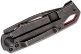Black Fox Racli Framelock Black Stonewashed Foding Knife 745