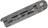 Artisan Cutlery Mini Gray Kinetic Multi Tool Auto Butterfly 1823psgy