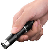 JETBeam Professional CREE LED Waterproof Black Small Handheld Flashlight PA12
