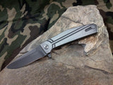 Kershaw Nura 3.0 Framelock Stainless Flipper Folding Pocket Knife 4030TIKVT