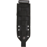ESEE Models 3 & 4 Fixed Blade Knife MOLLE Back Black Nylon Belt Sheath