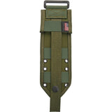 ESEE Model 5 Fixed Blade Knife MOLLE Back OD Green Condura Belt Sheath