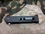 Tac Force 8.5" Spring Assist Spear Pt Stainless & Black Folding Pocket Knife 457