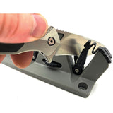 V NIVES Gray/Black 3V Diamond/Ceramic/Carbide Knife Sharpening System with Knife Demo