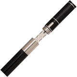 Gil Hibben Old West Custom Fixed Blade Black Smooth Handle Wood Cane Sword 5045