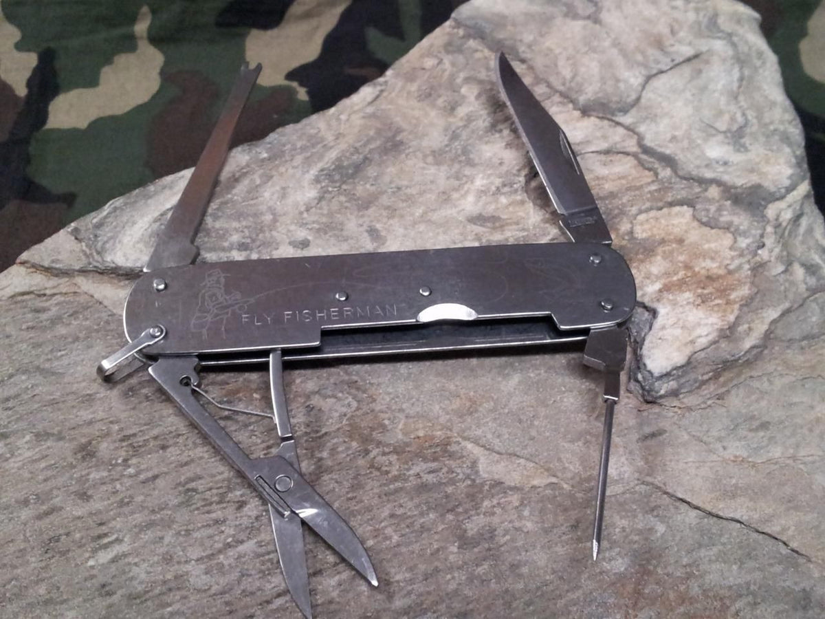Marbles Fly Fisherman Folding Multi Tool Knife - 168 – Atlantic Knife  Company
