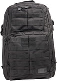 5.11 Tactical Rush 24 Outdoor Survival HIking & Camping Black Backpack
