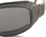Bobster Sport & Street Convertible Sunglasses Black Motorcycle Goggles 21474