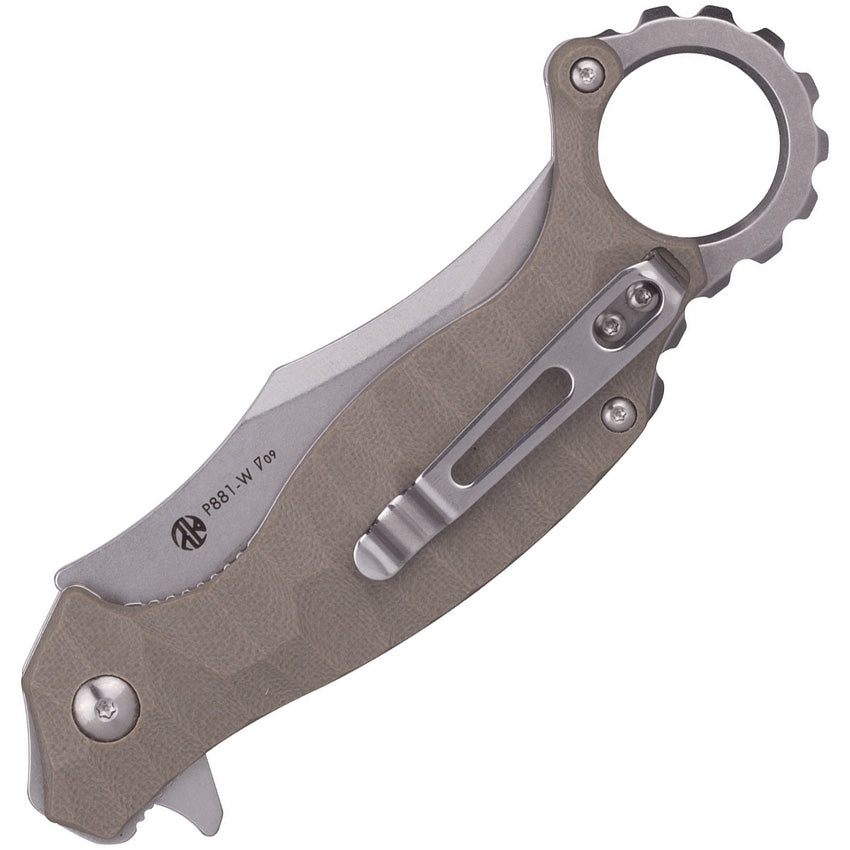 BÖKER PLUS® M.E.R.K. 1 Linerlock Taschenmesser - Einhand Flipper Messer