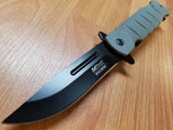 MTECH Light Gray Spring Assisted Folding Clip Point Pocket Knife - a905fe