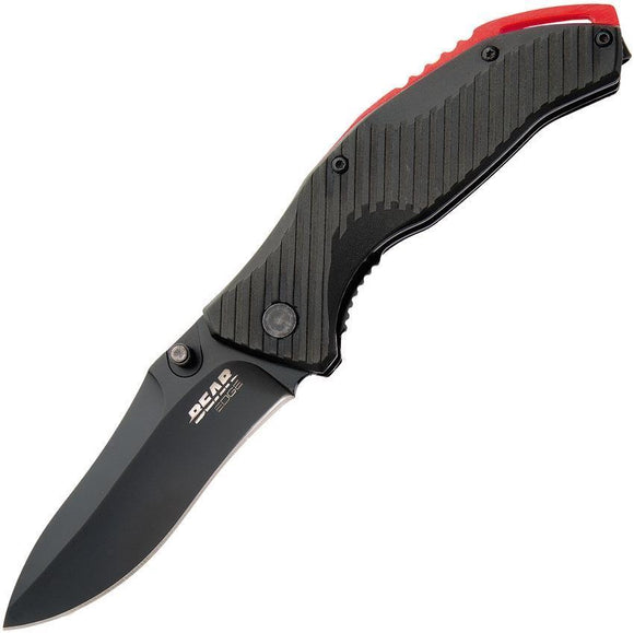 Bear Edge Sideliner Linerlock A/O Black Aluminum Stainless Folding Knife