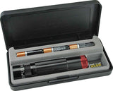 Mag-Lite 3AAA Battery Cell XL50 Red LED Black Aluminum Body Flashlight