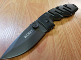 CRKT Ryan Model 7 Folding Black Pocket Knife Zytel Handle w/LAWKS - 6803z