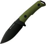 Willumsen Copenhagen Large Despot OD Green Fixed Blade Knife 005L