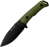 Willumsen Copenhagen Large Despot OD Green Fixed Blade Knife 005L   - On Sale