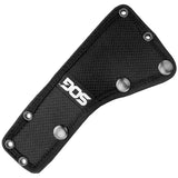 SOG FastHawk Stainless Steel Black Fixed Axe Head Blade GRN Handle Ax F06TNCP