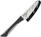 Kershaw 4" Fixed High Carbon Serrated Edge Blade Kitchen Luna Citrus Knife