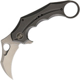 we knife gray karambit folder