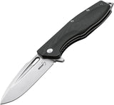 Boker Plus Caracal Linerlock D2 Tool Steel Black G10 Folding Knife