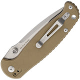 Real Steel H6 Linerlock Coyote Brown
