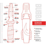 Bubba Blade Blunt Scout Dive Knife