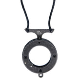 Mantis Vicious Circle Black Stonewash AUS-8 Stainless Neck Knife MK14SW   - On Sale