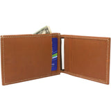Dakota Slim Magnet ID Card Holder Brown Wallet w/ Wrench Knife Multi-Tool 9129