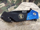 Mtech Police PD Assisted Rescue Folding Pocket Knife - A836PD