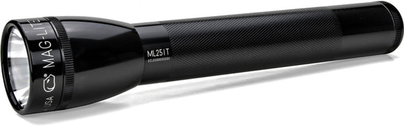 Mag-Lite ML25IT Xenon 3C Cell Batteries Black Aluminum Flashlight