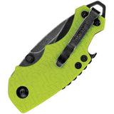 Kershaw Lime Green Shuffle w/ Blackwash Blade Linerlock Folding Knife