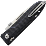 Lion Steel Big Daghetta D2 Tool Spear Pt Black G10 Folding Pocket Knife