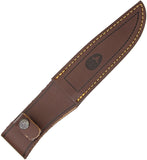 Muela Ranger Hunting Olive Wood Handle 440 Stainless Fixed Knife w/ Sheath 90869