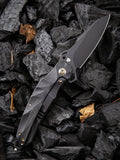 We Knife Co Ltd Hecate Black 6AL4V Titanium Folding CPM 20CV Pocket Knife 922B
