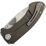 Medford Theseus Framelock PVD coated Titanium Folding Knife 40DT31PT