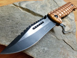 MTech 9" Folding Spring Assisted Desert Tan Tactical Pocket Knife with Glass Break - a906dt