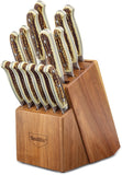 Smith's Sharpeners Cabin & Lodge Imitation Stag Fixed Blade 14pc Set 51032