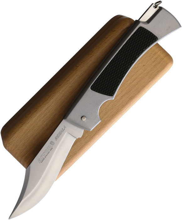 Aitor Rehala Lockback Gray Aluminum Folding Stainless Knife w/ Gift Box 16350