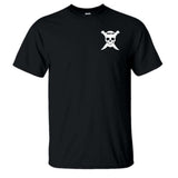 Rule #9: Always Carry a Knife Skull Black Short Sleever AK T-Shirt 2X