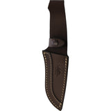 Salamandra Nestor White/Brown Stag Bohler N695 Fixed Blade Knife 407063