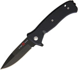 Al Mar Mini SERE 2020 Linerlock A/O Black G10 Folding D2 Steel Pocket Knife 2204