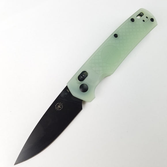 Amare Field Bro Pocket Knife Axis Lock Jade G10 Folding Black VG-10 Blade 202203