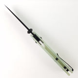 Amare Field Bro Pocket Knife Axis Lock Jade G10 Folding Black VG-10 Blade 202203