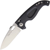 Antonini SOS RESeT Tactical Folder Black G10 Folding Knife CSARNL