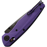 Acta Non Verba Knives A100 Alock Purple GRN Folding Elmax Pocket Knife 100001P